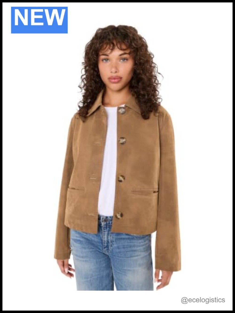 Free People Vegan Blazer Classic Fit Viscose Patch Pocket